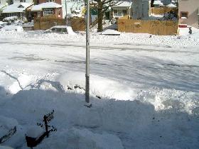 ...and next morning after the blizzard (no car left) (January 2005) ...and next morning after the blizzard (no car left) (January 2005)